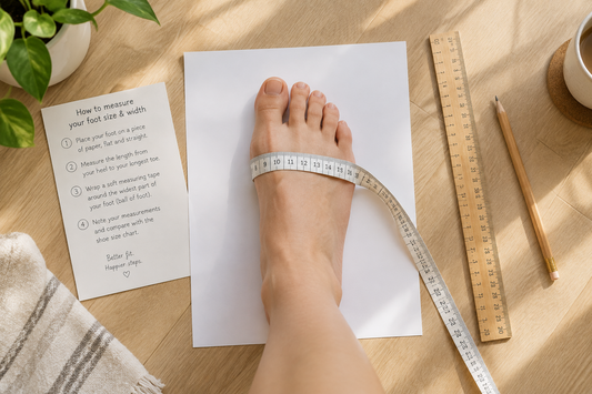 Measure Shoe Width at Home